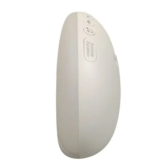 Reacher R7 Sunrise Alarm Clock Sound Machine Night Light Sleep Aid White EUC - Picture 5 of 12